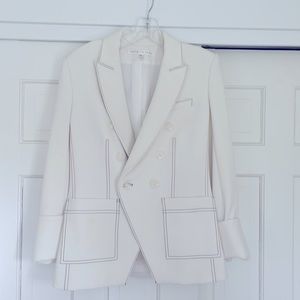 Veronica Beard white blazer size 2